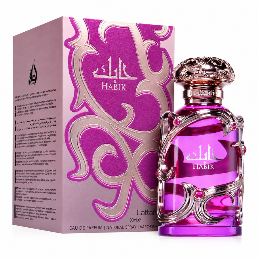 Lattafa Habik for Women, 3.4 Ounce / 100 ml