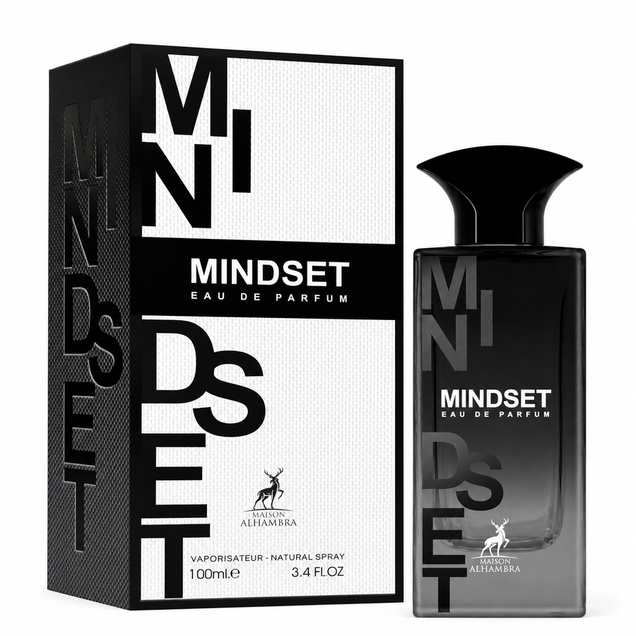 Maison Alhambra Mindset – Eau de Parfum for Unisex, 3.4 Ounce / 100 ml