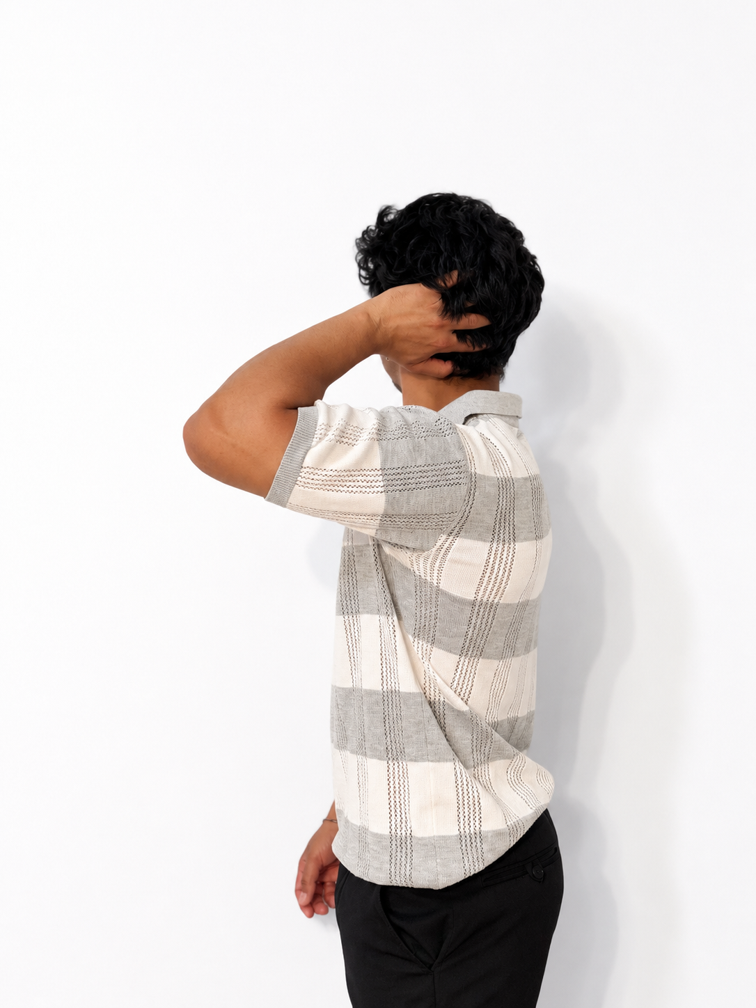 Flexora Grid Knit Polo