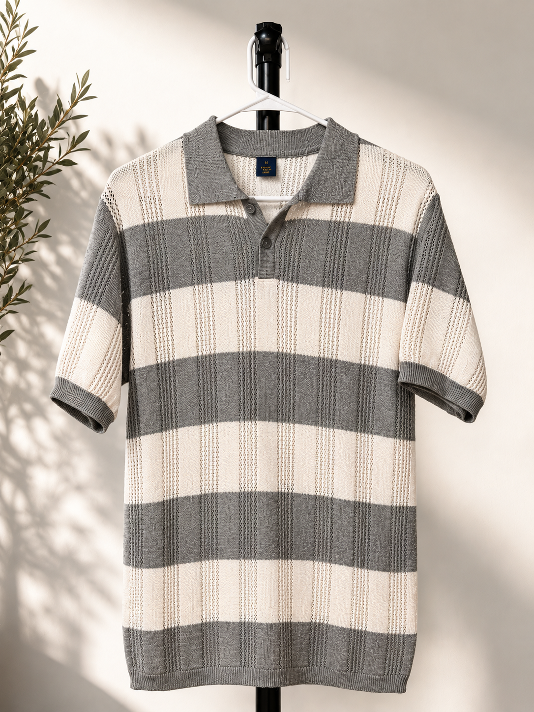 Flexora Grid Knit Polo