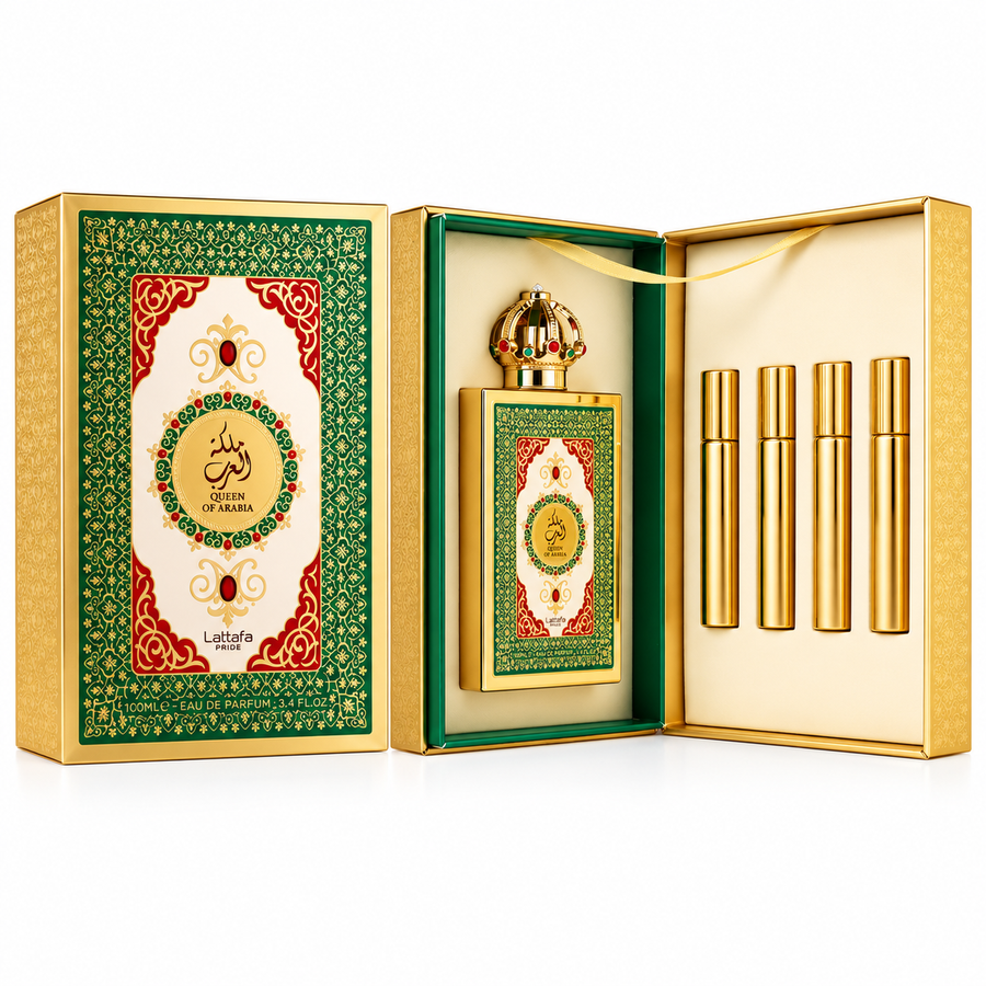 Lattafa Pride Queen Of Arabia Eau De Parfum Spray for Women, 3.4 Ounce/100 ml